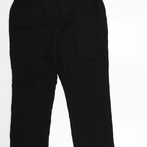 Marks and Spencer Womens Black   Trousers  Size 16 L28 in