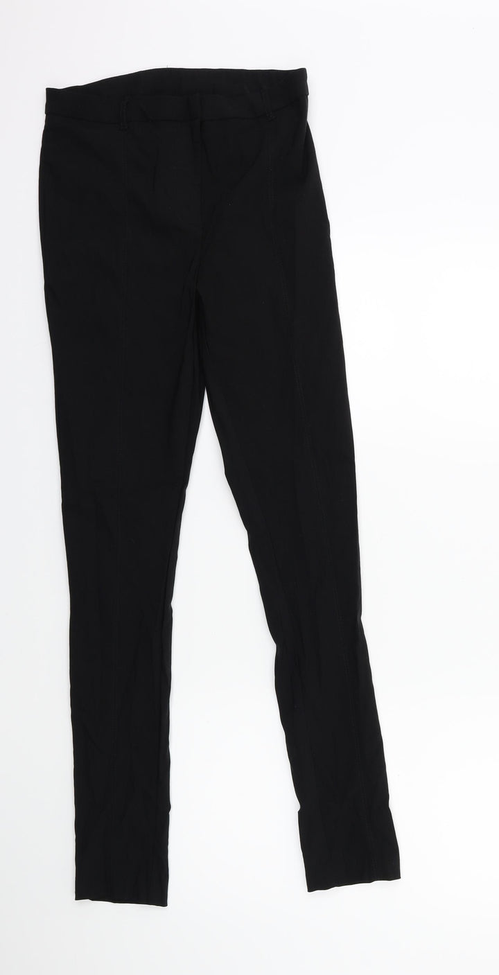 New Look Womens Black Trousers Size 10 L30 in