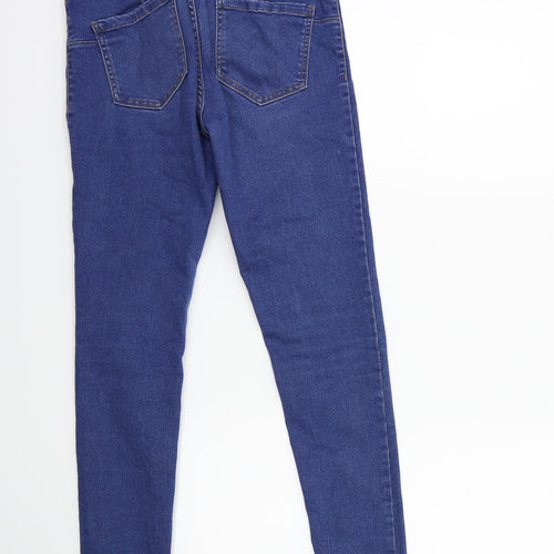 Denim & Co. Womens Blue  Denim Skinny Jeans Size 12 L26 in