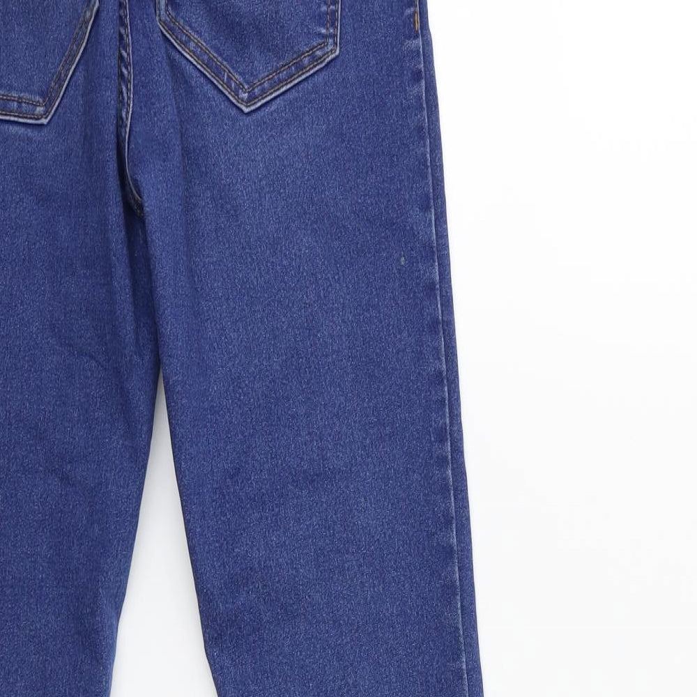 Denim & Co. Womens Blue  Denim Skinny Jeans Size 12 L26 in