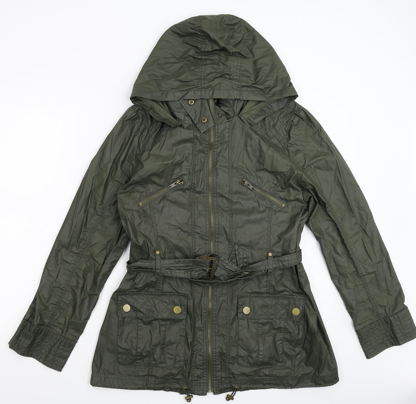 TU Womens Green   Jacket Coat Size 16