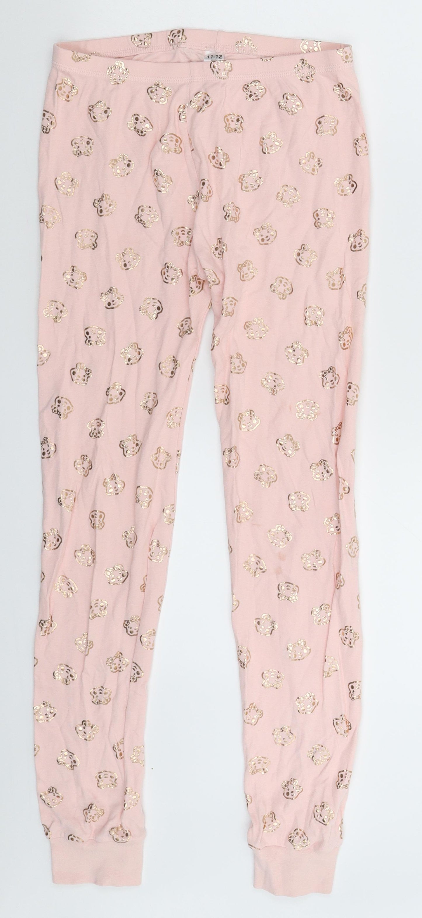 George Girls Pink   Cami Pyjama Pants Size 11-12 Years