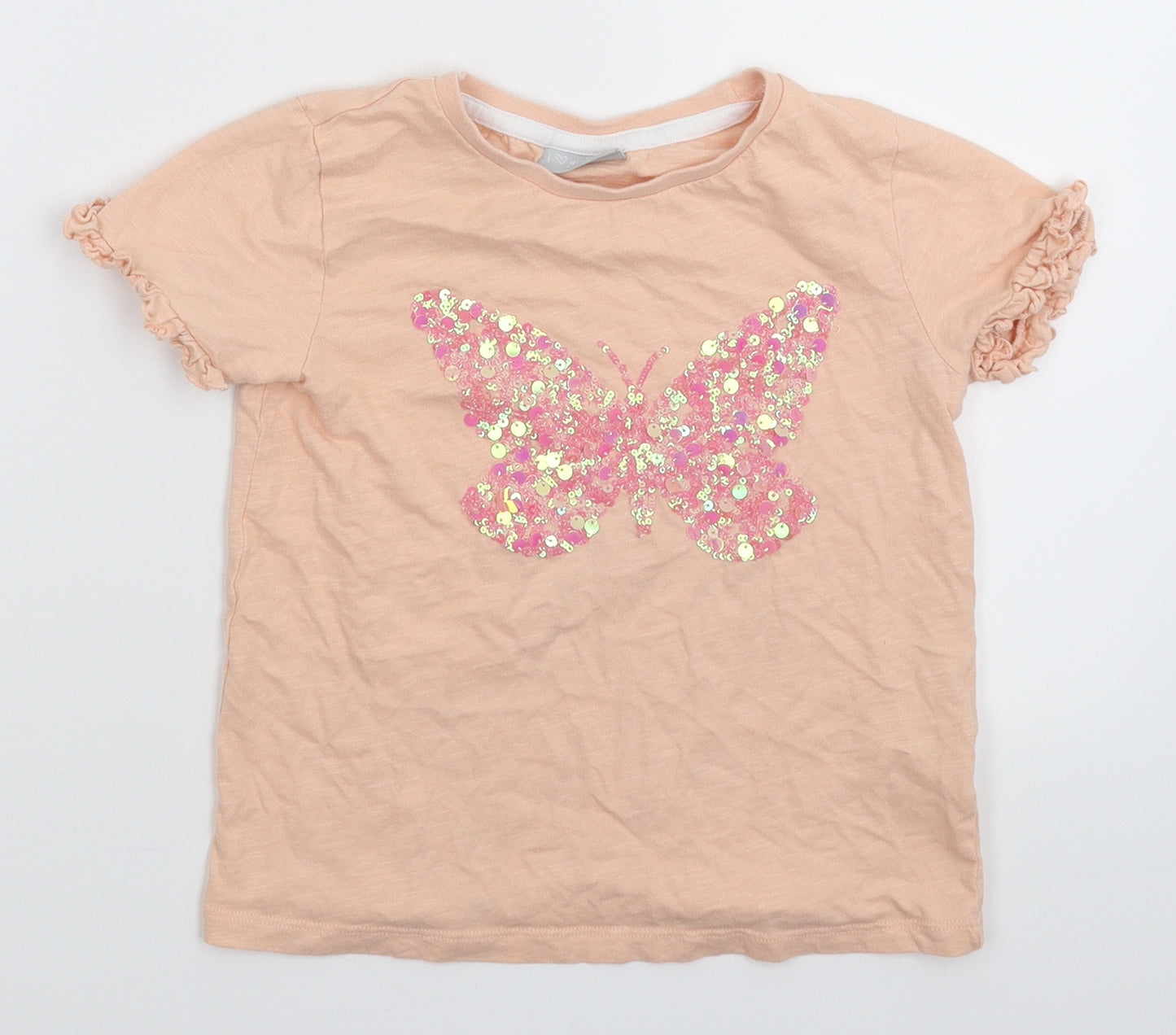 Matalan Girls Pink   Basic T-Shirt Size 8 Years