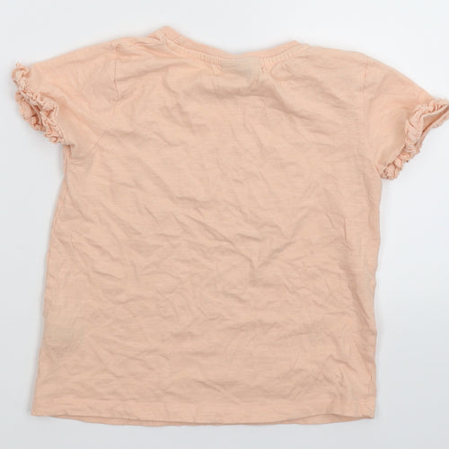 Matalan Girls Pink   Basic T-Shirt Size 8 Years