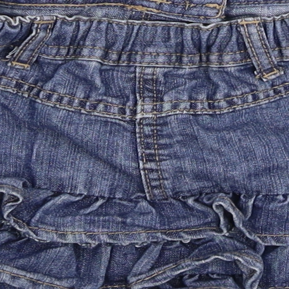 George Girls Blue  Denim A-Line Skirt Size 2-3 Years