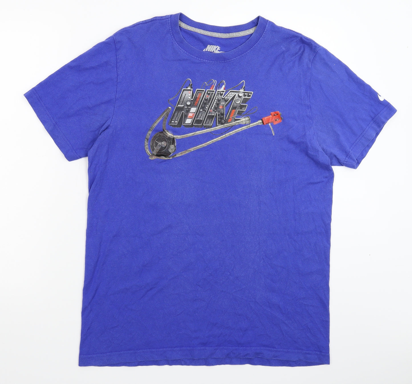 Nike Mens Blue    T-Shirt Size M