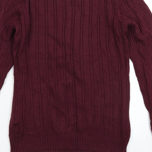 Blonde & Blonde  Womens Brown  Knit Pullover Jumper Size 10