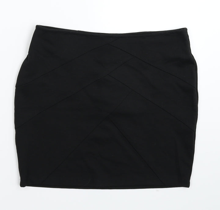 FOREVER 21 Womens Black Mini Skirt Size M