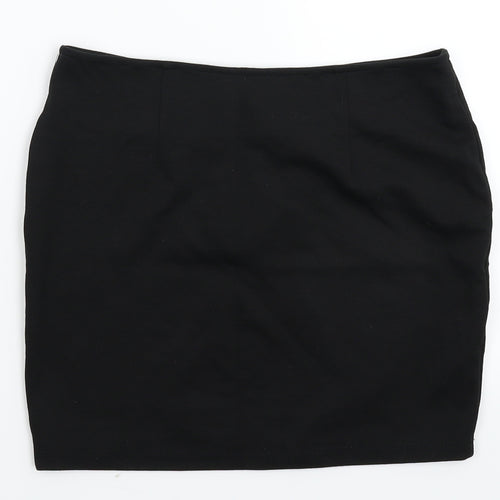 FOREVER 21 Womens Black   Mini Skirt Size M