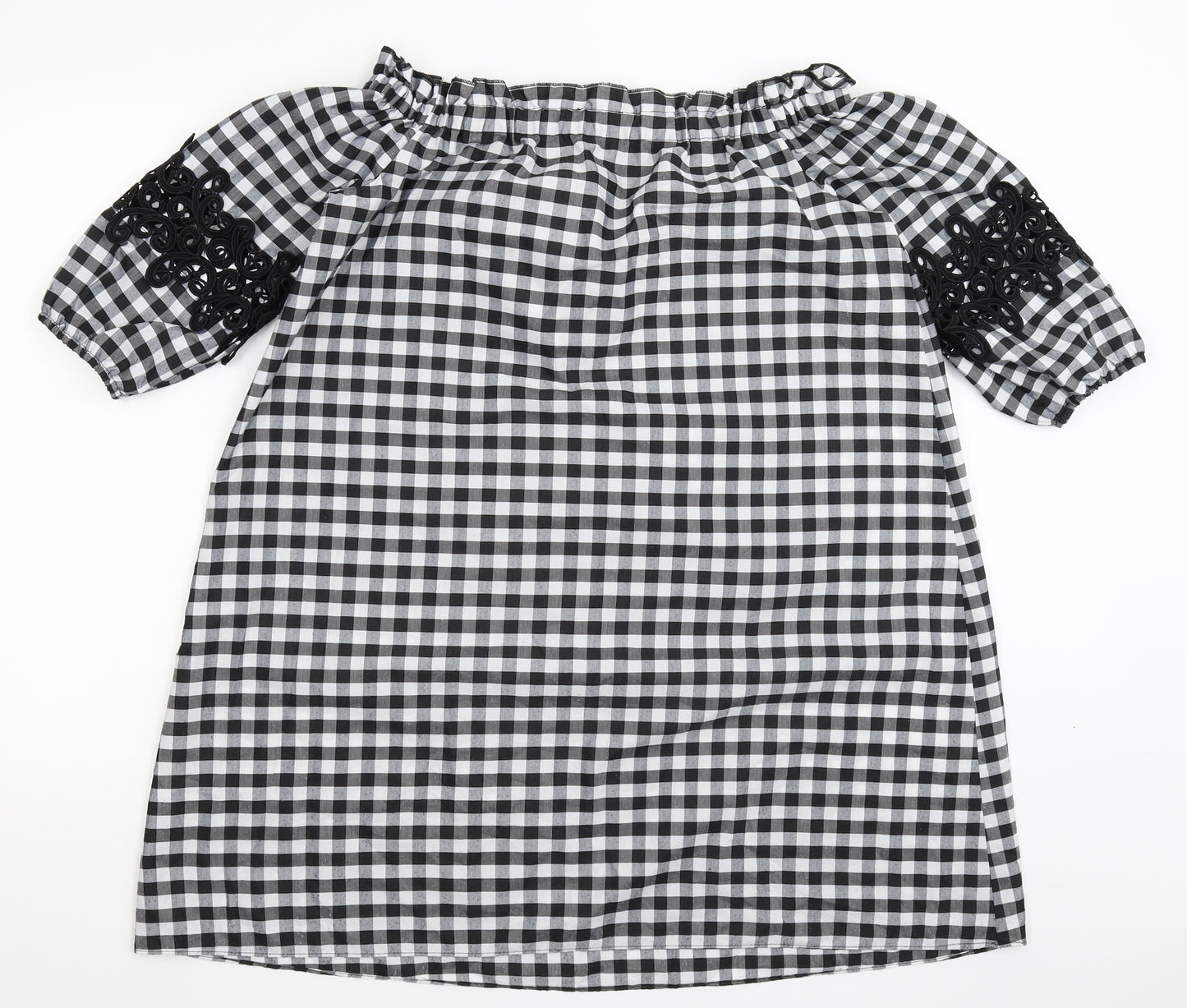 River Island Womens Multicoloured Check  Shirt Dress  Size 8