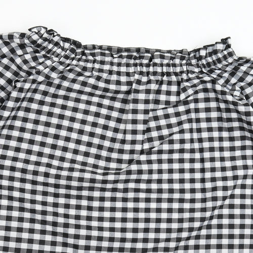 River Island Womens Multicoloured Check  Shirt Dress  Size 8