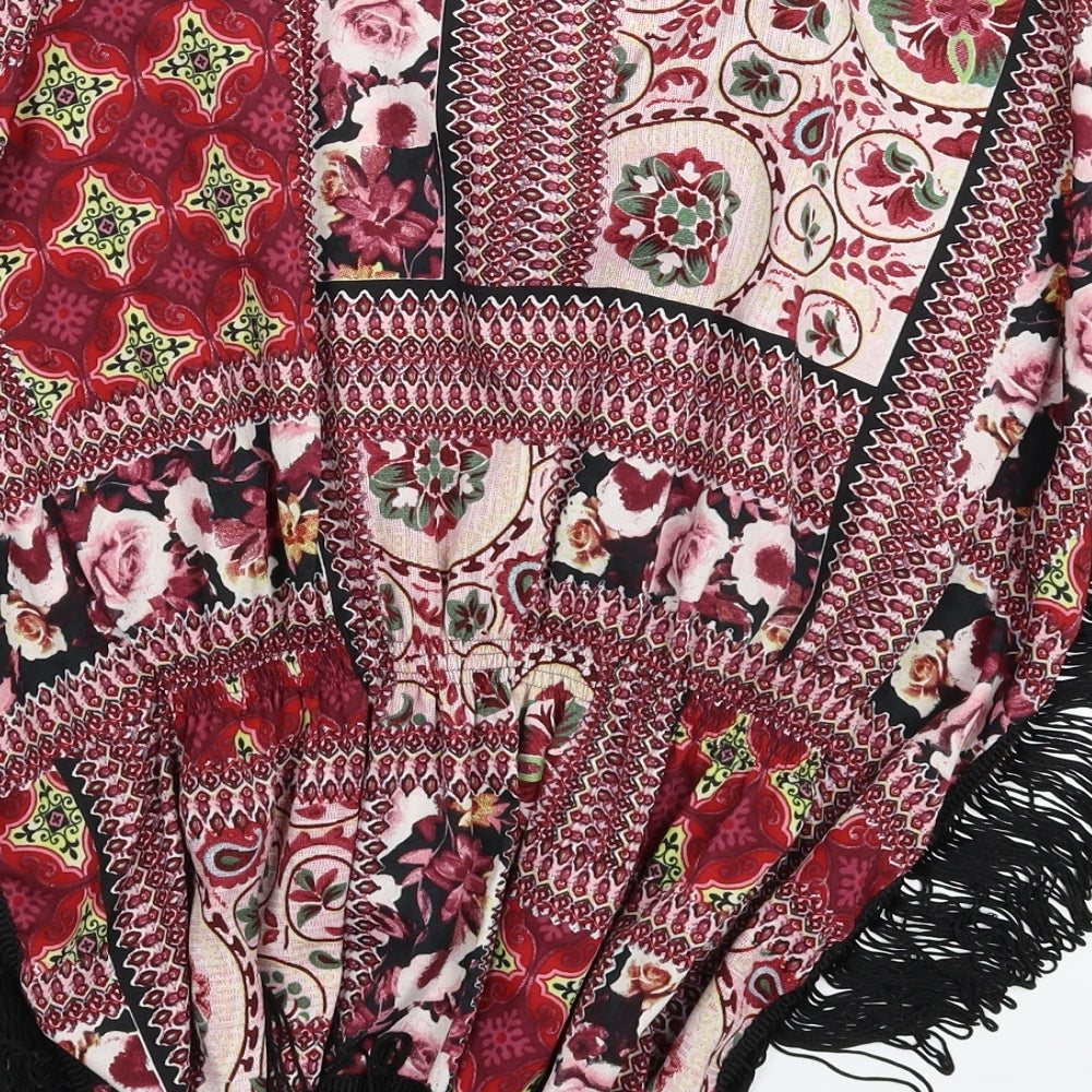 Atmosphere Womens Multicoloured Floral  Basic Blouse Size M