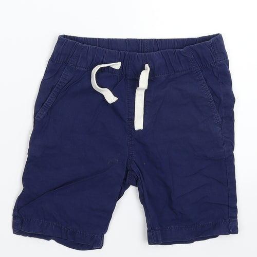 H&M Boys Blue   Chino Shorts Size 3-4 Years