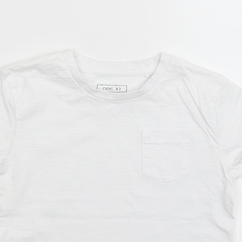 NEXT Boys White   Basic T-Shirt Size 3 Years