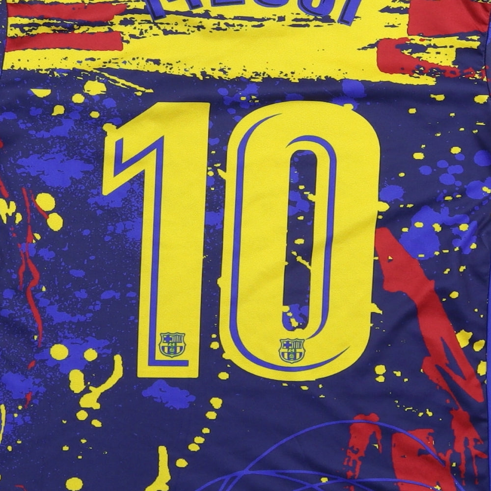 Nike Boys Multicoloured   Jersey T-Shirt Size 14 Years  - Barcelona FC