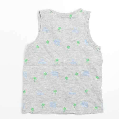 George Boys Grey   Basic Tank Size 3-4 Years