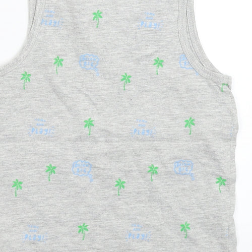 George Boys Grey   Basic Tank Size 3-4 Years