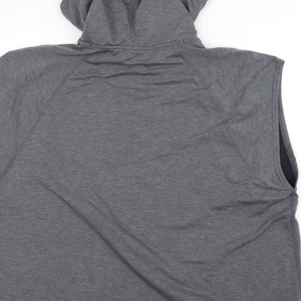 H&M Mens Grey   Pullover Hoodie Size XL