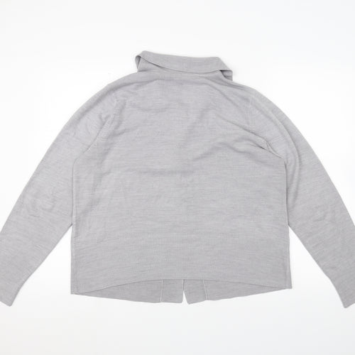 BHS Womens Grey   Jacket Coatigan Size 18