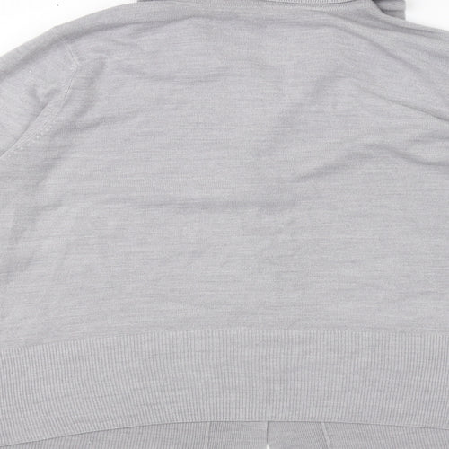 BHS Womens Grey   Jacket Coatigan Size 18