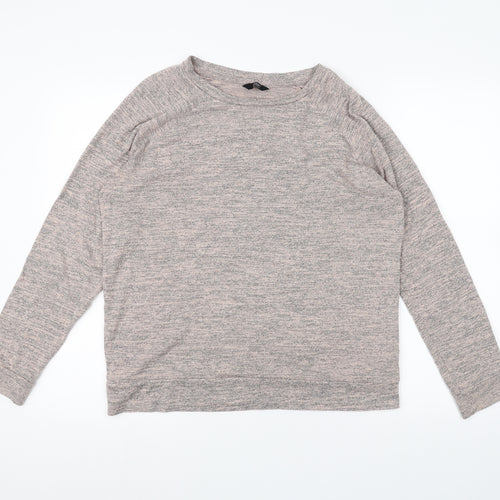 F&F Womens Pink   Pullover Jumper Size 14