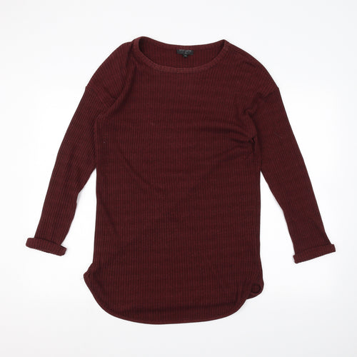 Topshop Womens Red   Pullover Jumper Size 14