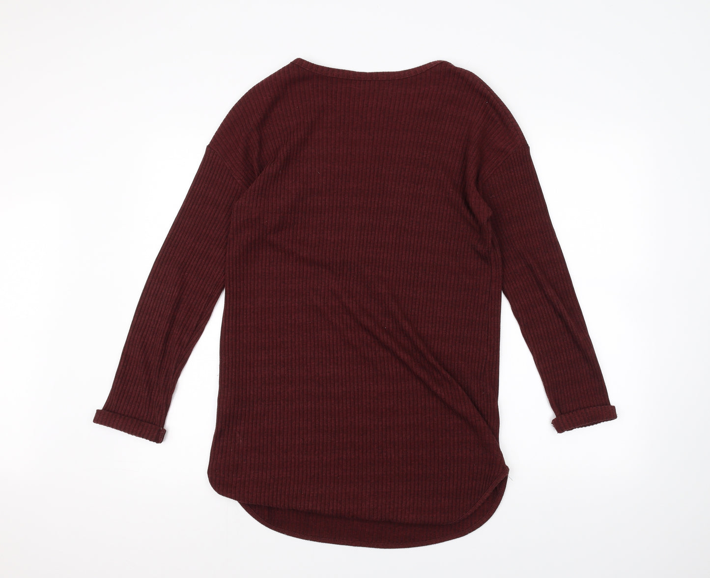 Topshop Womens Red   Pullover Jumper Size 14