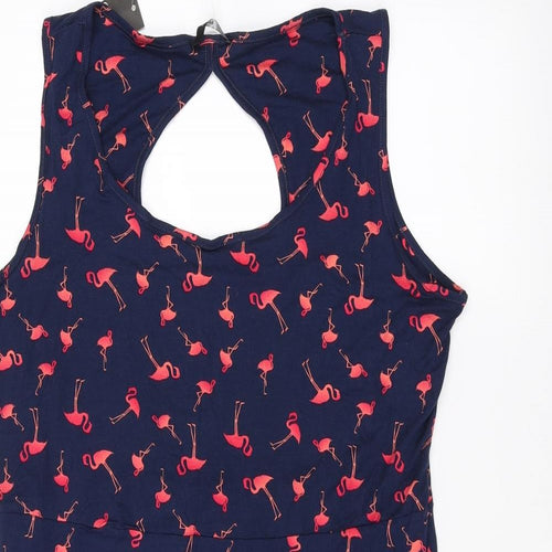 George Womens Blue   A-Line  Size 18  - Flamingo