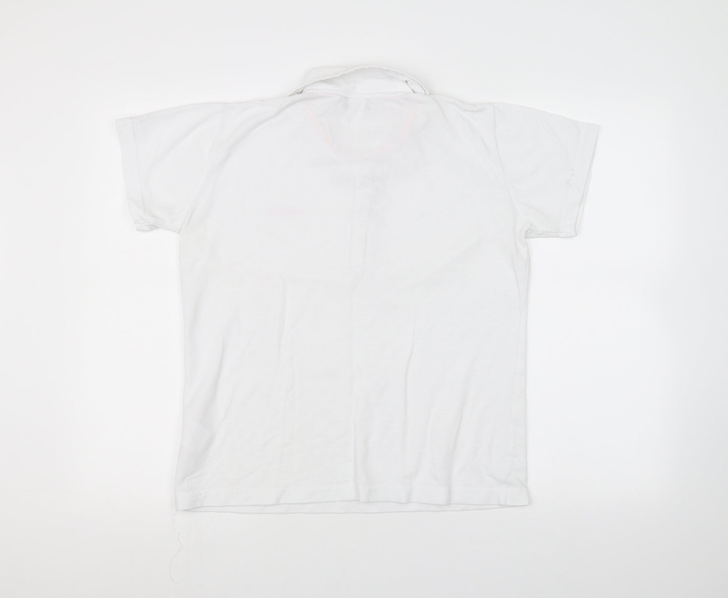 Reebok Girls White   Basic Polo Size 16 Years