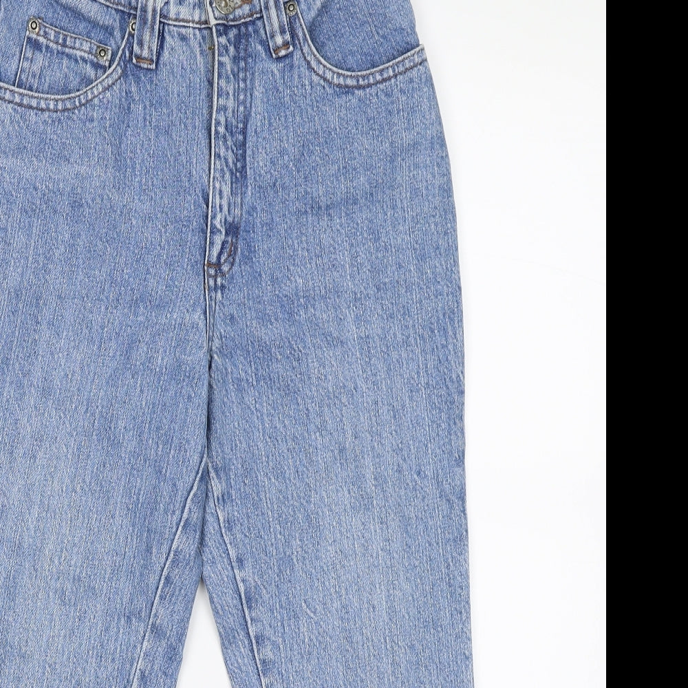 PAZZO Womens Blue   Cropped Jeans Size 8 L20 in