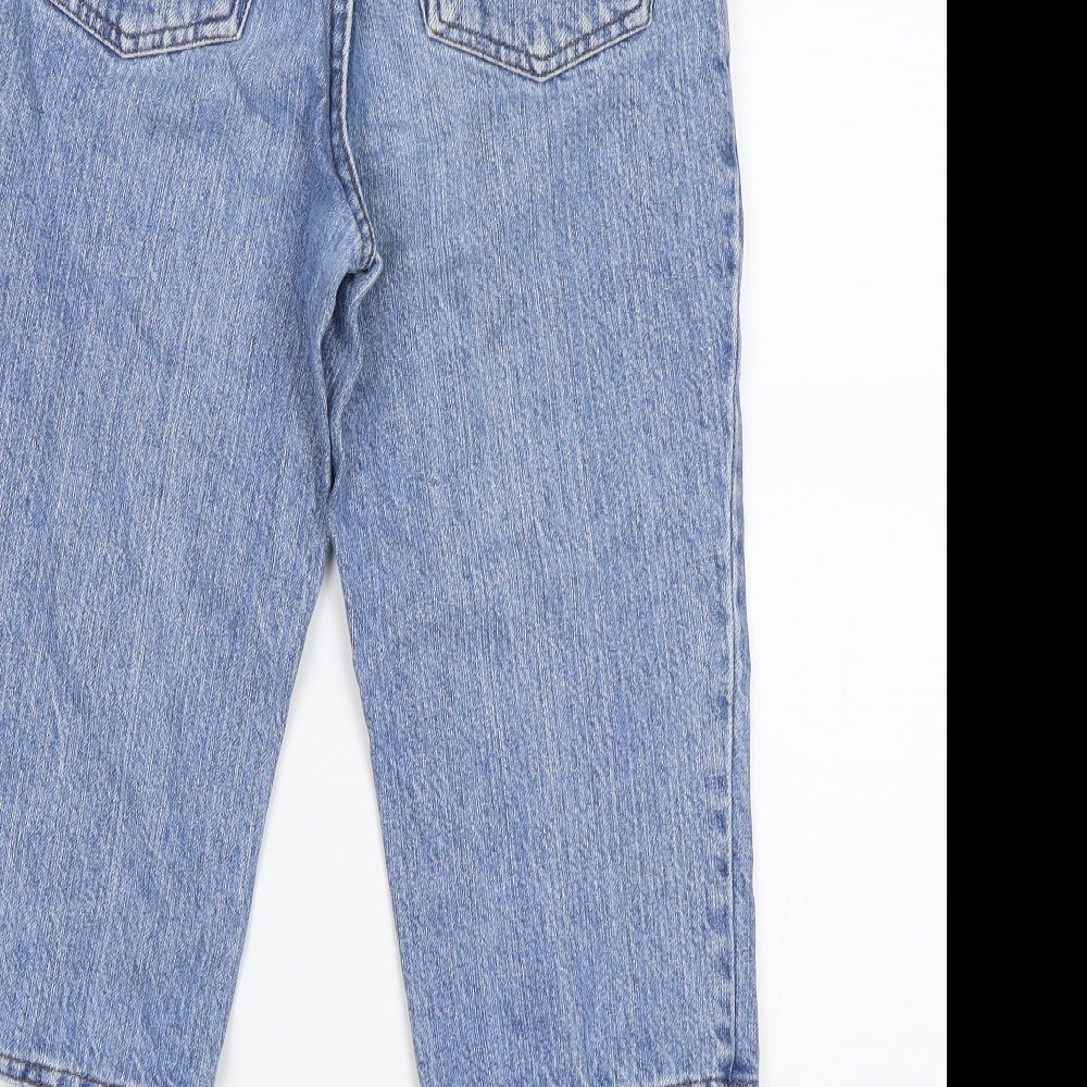 PAZZO Womens Blue   Cropped Jeans Size 8 L20 in