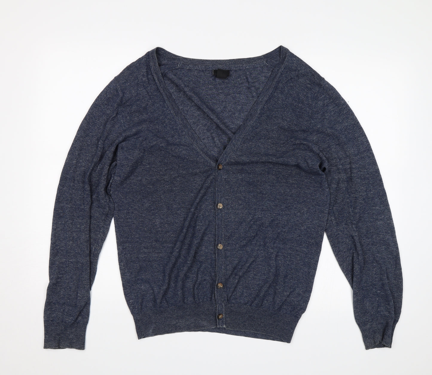 H&M Womens Blue   Cardigan Jumper Size M