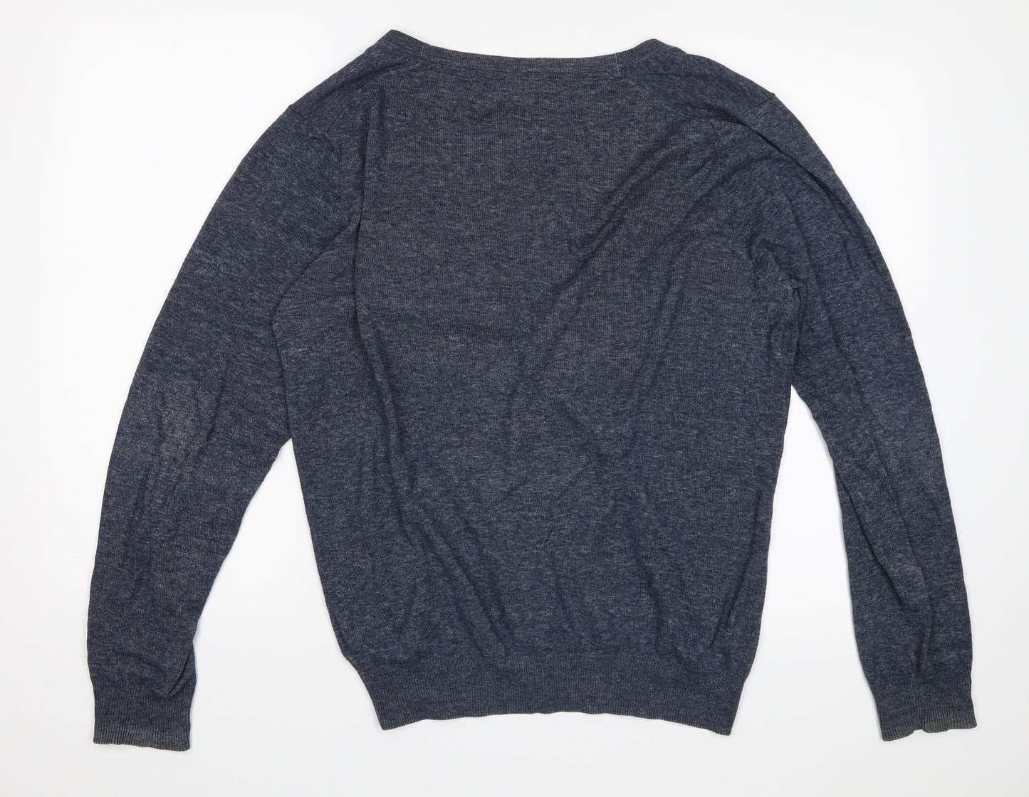 H&M Womens Blue   Cardigan Jumper Size M