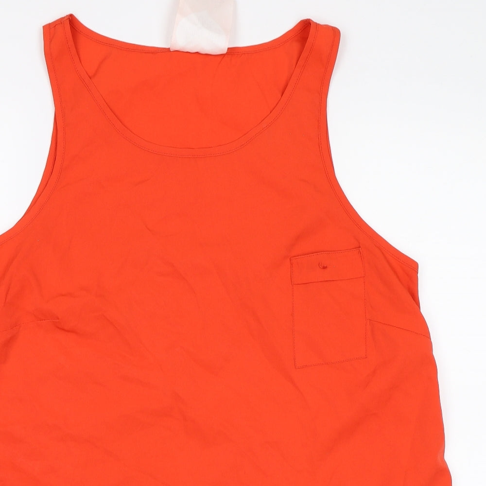 Atmosphere Womens Orange   Basic Tank Size 14