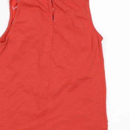 Warehouse Womens Red   Basic Tank Size 8