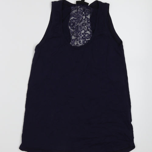 Warehouse Womens Blue   Basic Tank Size 8