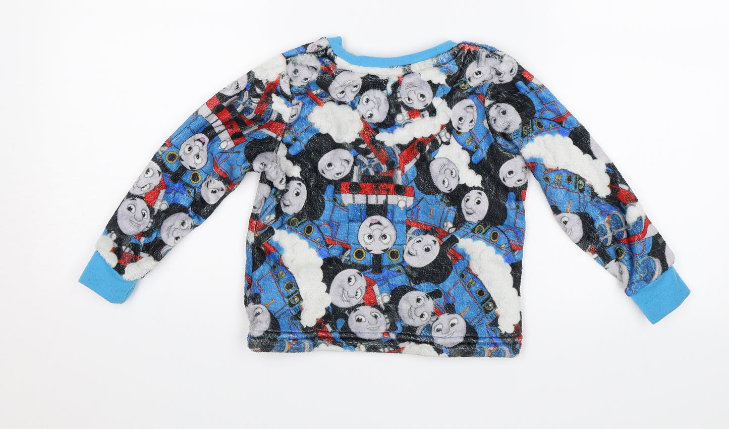 Character.com Boys Blue   Pullover Jumper Size 2-3 Years  - Thomas the Tank Engine