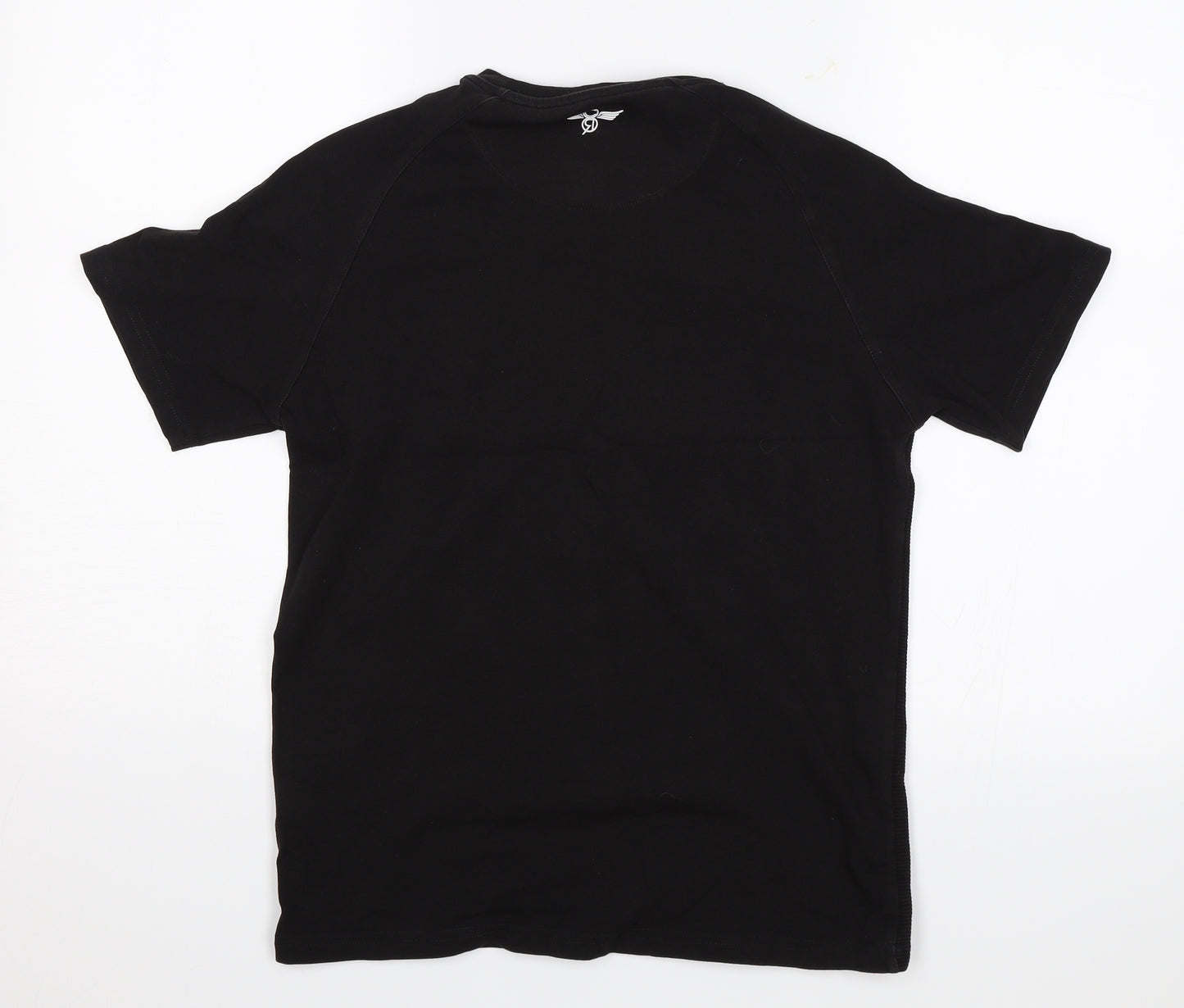 Creative Recreation Boys Black   Basic T-Shirt Size 12-13 Years