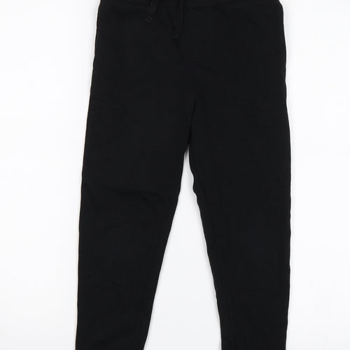 George Boys Black   Sweatpants Trousers Size 6-7 Years