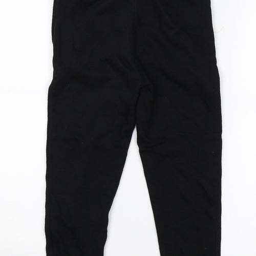 George Boys Black   Sweatpants Trousers Size 6-7 Years