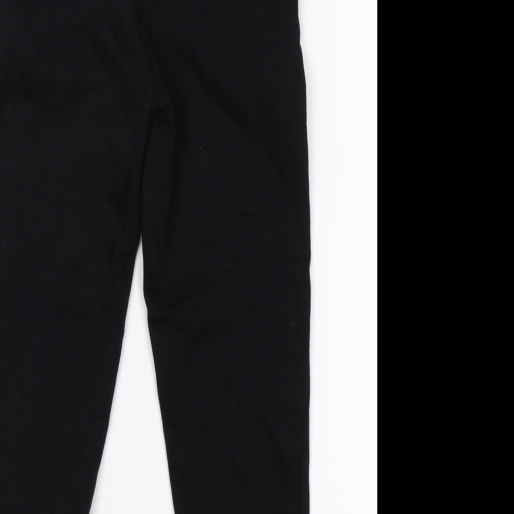 George Boys Black   Sweatpants Trousers Size 6-7 Years