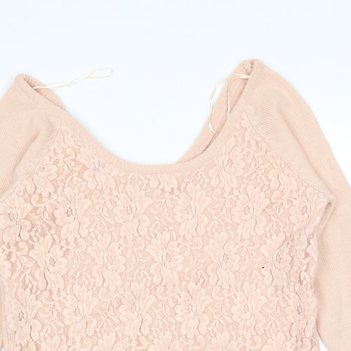 newlook Womens Pink   Pullover Jumper Size 14