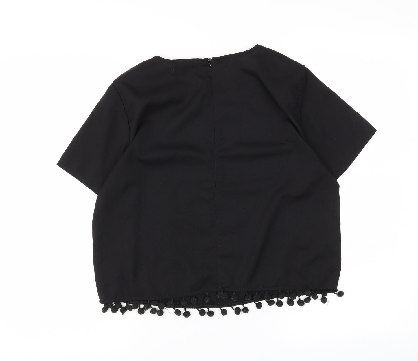 Missguided Womens Black   Basic Blouse Size 10
