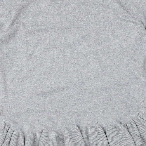 H&M Womens Grey   Pullover Jumper Size M