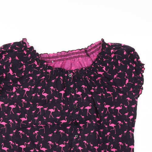 Preworn Womens Black   Basic Blouse Size 16