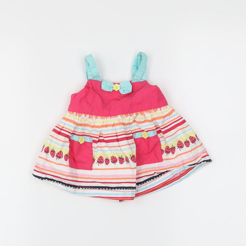 George Boys Pink Striped  Trapeze & Swing  Size Newborn