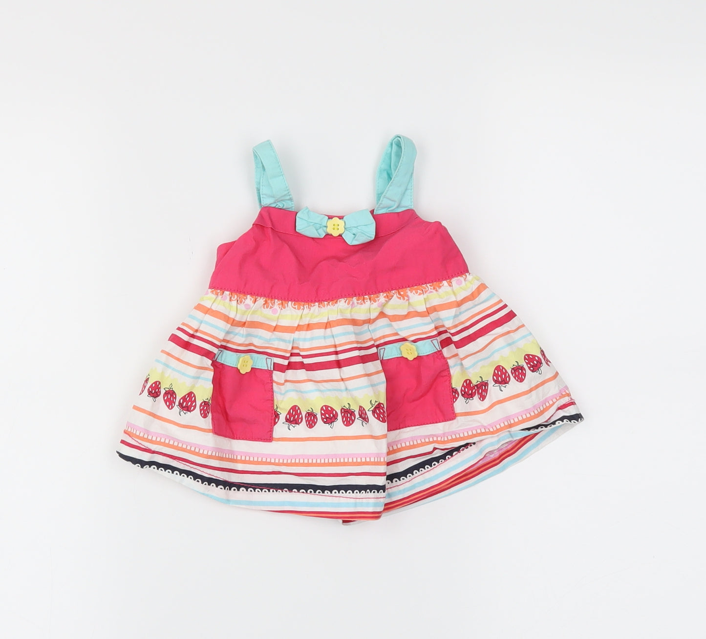 George Boys Pink Striped  Trapeze & Swing  Size Newborn
