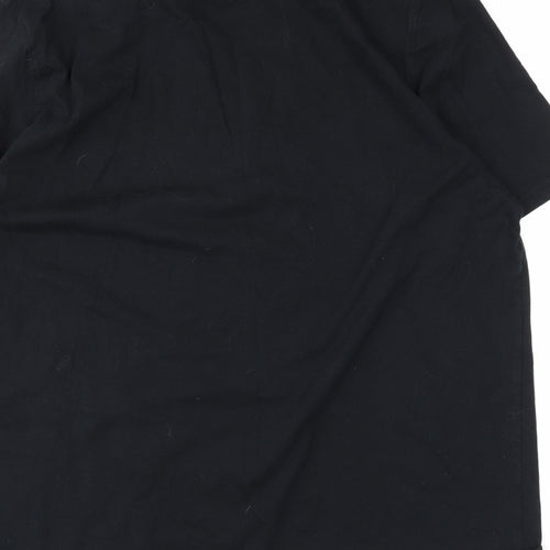 George Mens Black    T-Shirt Size 3XL