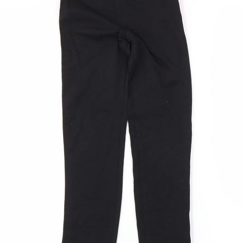 H&M Girls Black   Capri Trousers Size 8-9 Years
