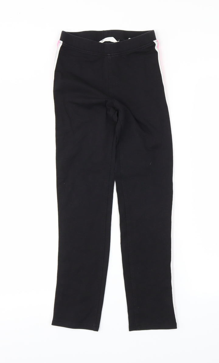 H&M Girls Black   Capri Trousers Size 8-9 Years